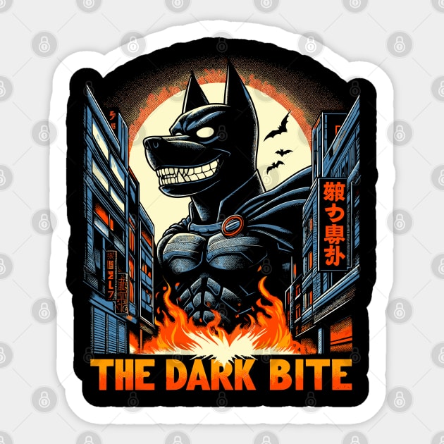 The Dark Bite Sticker by Lima's